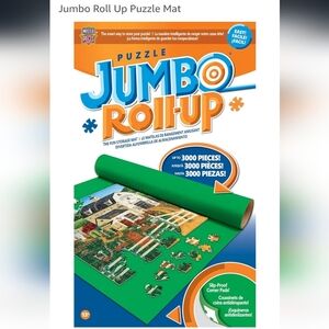 Jumbo Roll Up Puzzle Mat For 3000 PC Puzzle MasterPieces Roll-Up Puzzle Storage